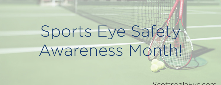 April Is Sports Eye Safety Awareness Month!