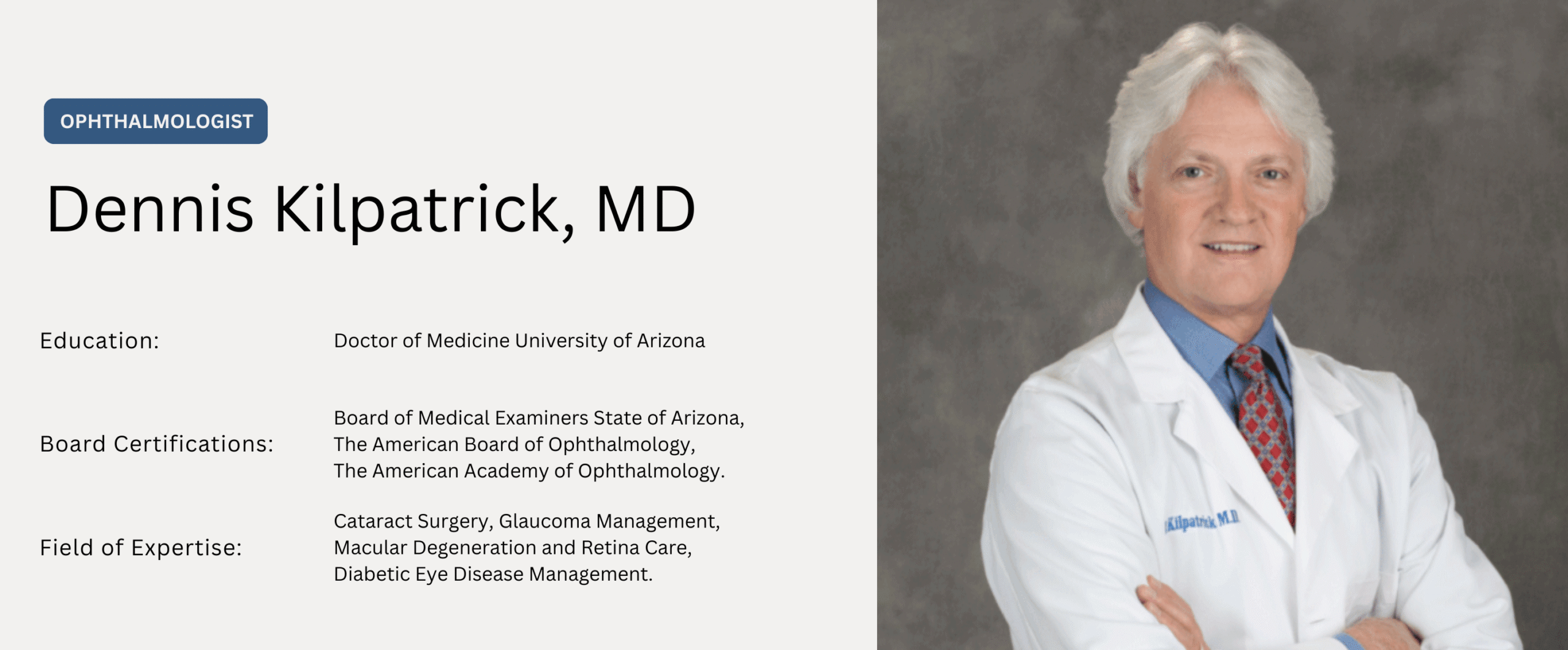 Dennis Kilpatrick, MD